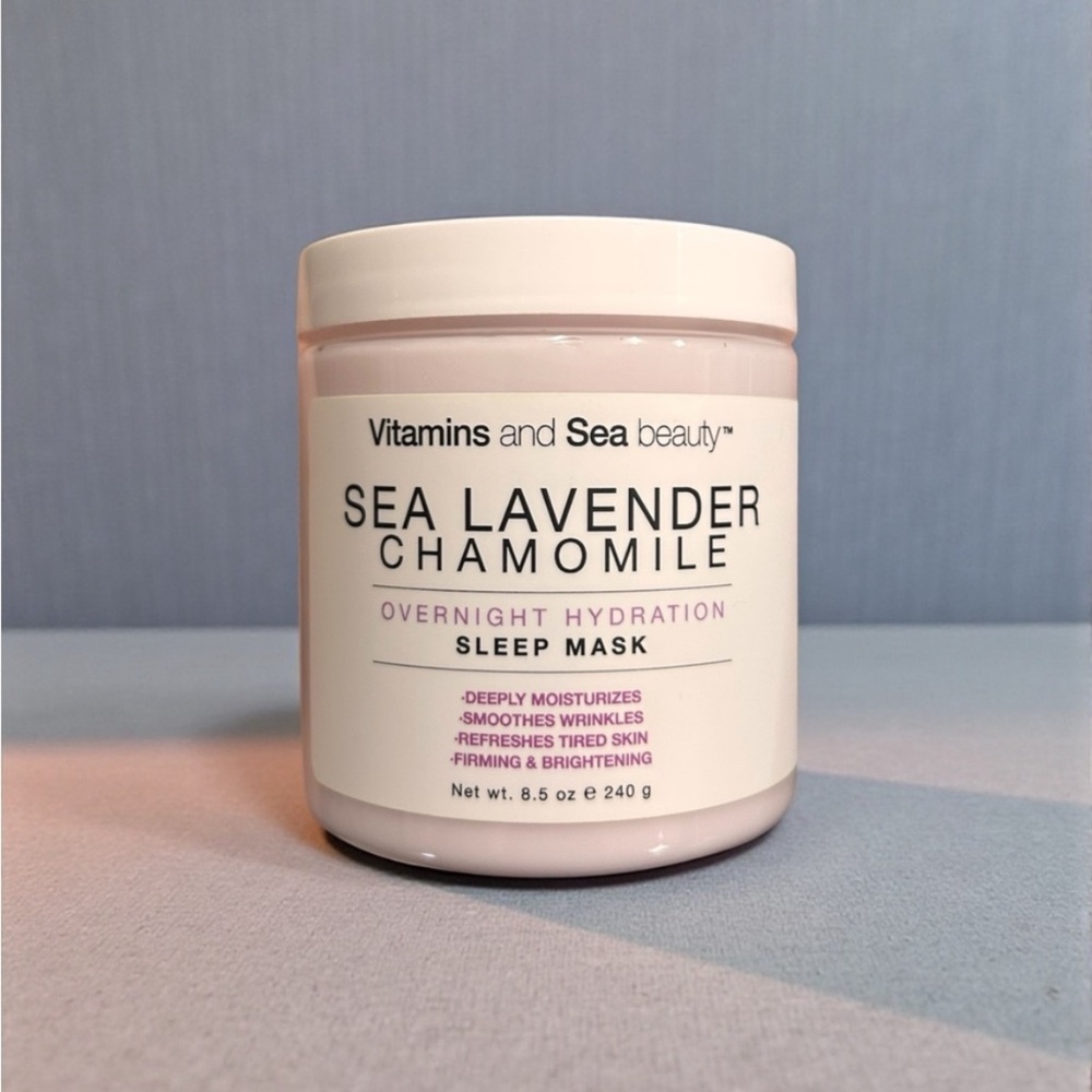 Vitamins and Sea Beauty Sea Lavender and Chamomile Sleep Mask anti-aging pc